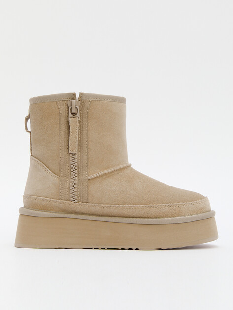 Женские угги TENDANCE, Артикул YS-38168D-61, пыльно-бежевый | 4247313. Ракурс 1