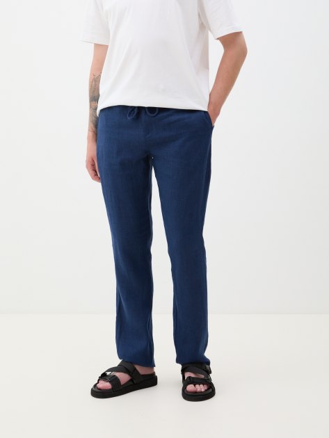 Мужские брюки MAISON DAVID, Артикул BLN927, темно-синий | 4247603. Ракурс 1