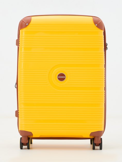 Чемодан MIRONPAN, Артикул 23101 M, лимонный | 4254066. Ракурс 1