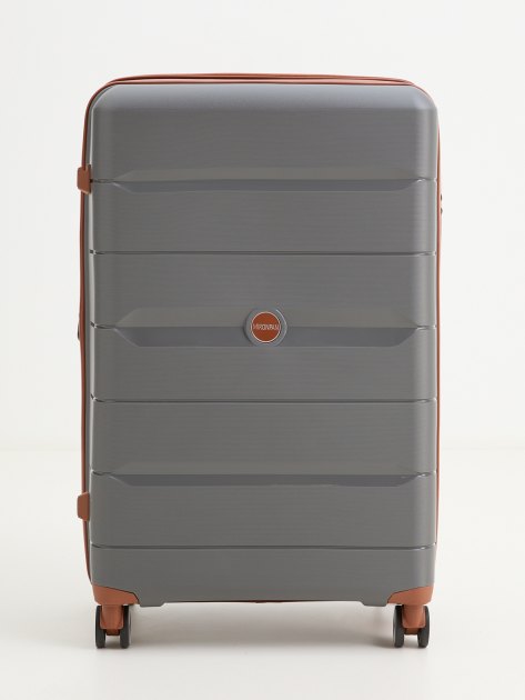 Чемодан MIRONPAN, Артикул 23102 L, серый | 4254176. Ракурс 1