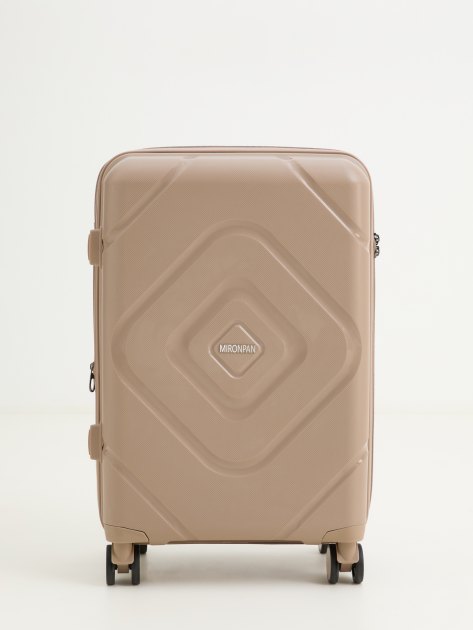 Чемодан MIRONPAN, Артикул 23104 S, серо-бежевый | 4254290. Ракурс 1