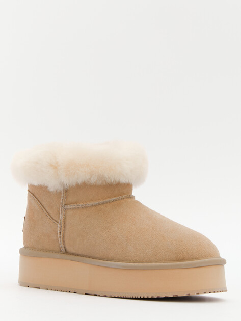 Женские угги TENDANCE, Артикул KX-2301-02, бежевый | 4255931. Ракурс 1 Женские угги TENDANCE, Артикул KX-2301-02, бежевый | 4255931. Ракурс 1