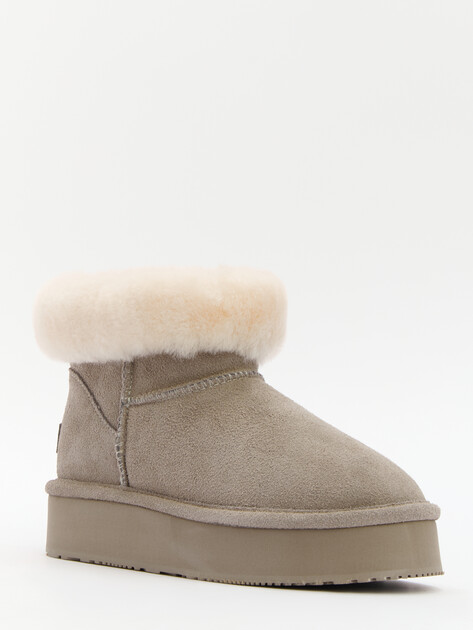 Женские угги TENDANCE, Артикул KX-2301-02, зелено-серый | 4255971. Ракурс 1 Женские угги TENDANCE, Артикул KX-2301-02, зелено-серый | 4255971. Ракурс 1