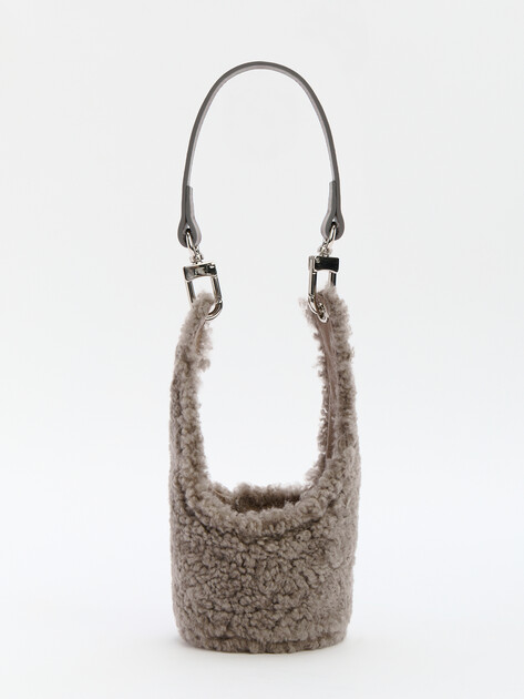 Женский капхолдер TENDANCE, Артикул MRH24-004M, серо-коричневый | 4256002. Ракурс 1