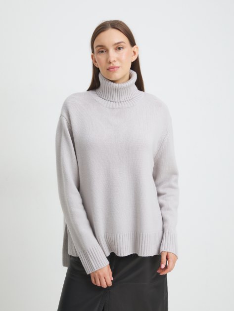Женский свитер MAISON DAVID, Артикул 2023-112, светло-серый | 4257682. Ракурс 1