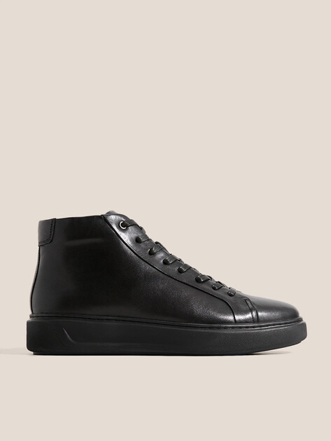 Мужские высокие кеды TENDANCE, Артикул TTFY6650R-11, черный | 4258586. Ракурс 1