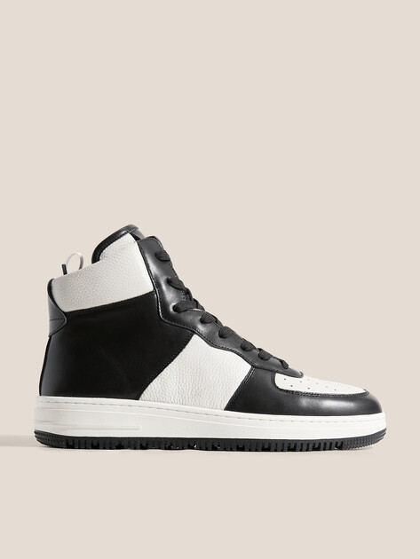 Мужские высокие кеды TENDANCE, Артикул TTFY6571R-01, черный | 4258651. Ракурс 1