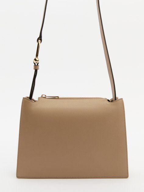 Кросс-боди FURLA, Артикул FURLA NUVOLA S CROSSBODY, серовато-бежевый | 4259738. Ракурс 1