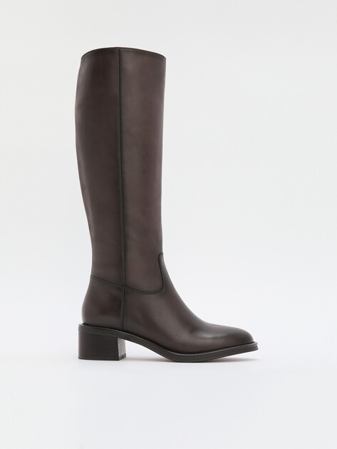 Женские сапоги TENDANCE, Артикул CLF775BL-08, серовато-коричневый | 4260127. Ракурс 1