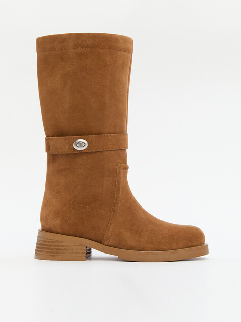 Женские полусапоги TENDANCE, Артикул CLF813K-01, светло-коричневый | 4262429. Ракурс 1