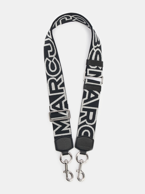 Женский ремень для сумки MARC JACOBS THE STRAP, Артикул 2S3SST001S02, черный | 4262840. Ракурс 1