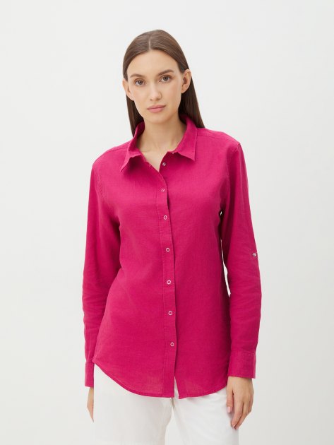 Женская рубашка MAISON DAVID, Артикул BLN923-1, малиновый | 4263566. Ракурс 1