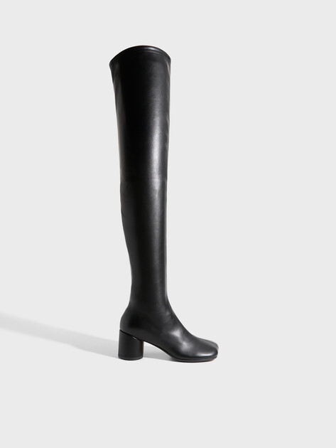 Женские ботфорты TENDANCE, Артикул CLF821T-17, черный | 4264534. Ракурс 1