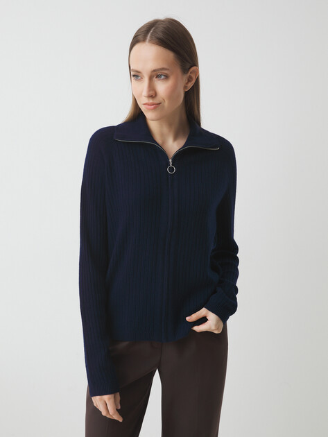 Женский кардиган MAISON DAVID, Артикул BN616-3, темно-синий | 4268679. Ракурс 1
