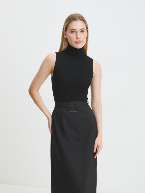 Топ MAISON DAVID, Артикул 60193M, черный | 4268843. Ракурс 1