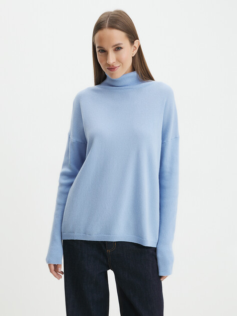 Женский свитер MAISON DAVID, Артикул 2023-176, фиолетово-голубой | 4269446. Ракурс 1