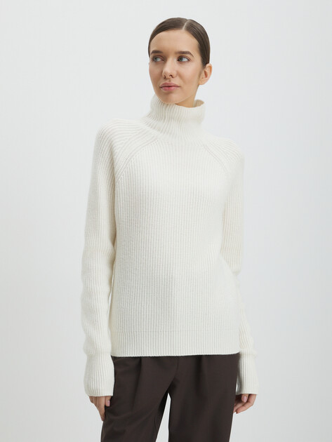 Женский свитер MAISON DAVID, Артикул M202077060, молочно-белый | 4269780. Ракурс 1