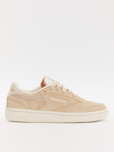 Женские кеды REEBOK CLUB C 85, Артикул CLUB C 85, бежевый | 4271243. Ракурс 1