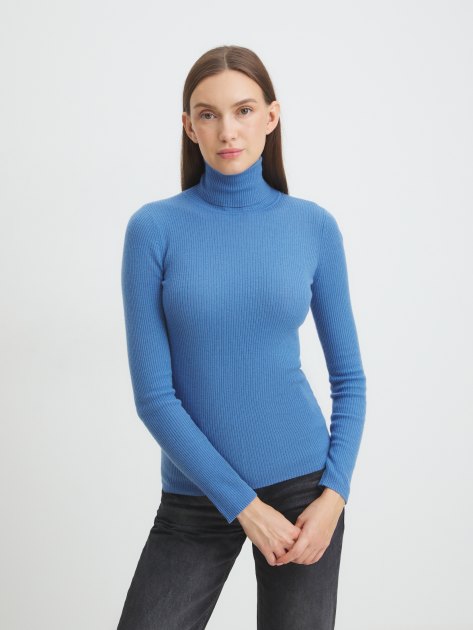 Женская водолазка MAISON DAVID, Артикул 19AW0115, светло-синий | 4272780. Ракурс 1