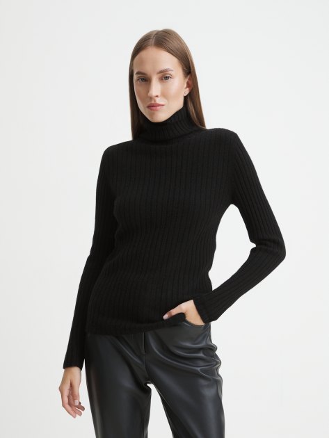 Женская водолазка MAISON DAVID, Артикул NZ8806, черный | 4273069. Ракурс 1