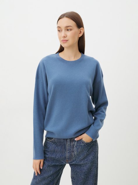 Женский джемпер MAISON DAVID, Артикул 30W099, светло-синий | 4273197. Ракурс 1