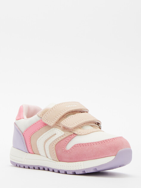 Детские кроссовки GEOX B ALBEN GIRL, Артикул B453ZA, розовый | 4274672. Ракурс 1 Детские кроссовки GEOX B ALBEN GIRL, Артикул B453ZA, розовый | 4274672. Ракурс 1