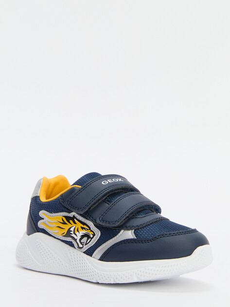 Детские кроссовки GEOX B SPRINTYE BOY, Артикул B554UB, темно-синий | 4274820. Ракурс 1 Детские кроссовки GEOX B SPRINTYE BOY, Артикул B554UB, темно-синий | 4274820. Ракурс 1