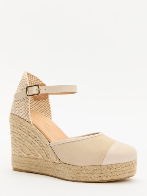 Босоножки CREATIVO SPAIN, Артикул YU001, бежевый | 4278409. Ракурс 1