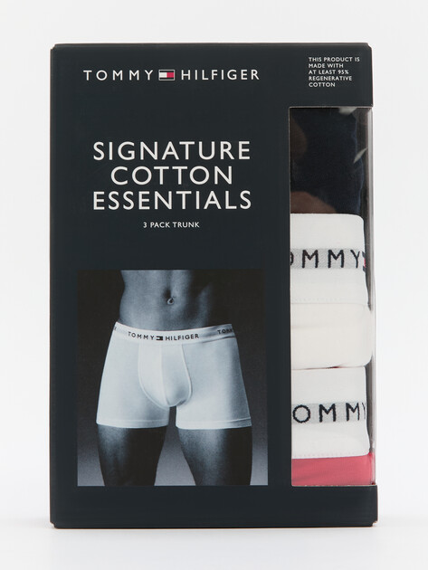 Мужские трусы 3 шт. TOMMY HILFIGER 3P TRUNK, Артикул UM0UM02761, мультицвет | 4280922. Ракурс 1