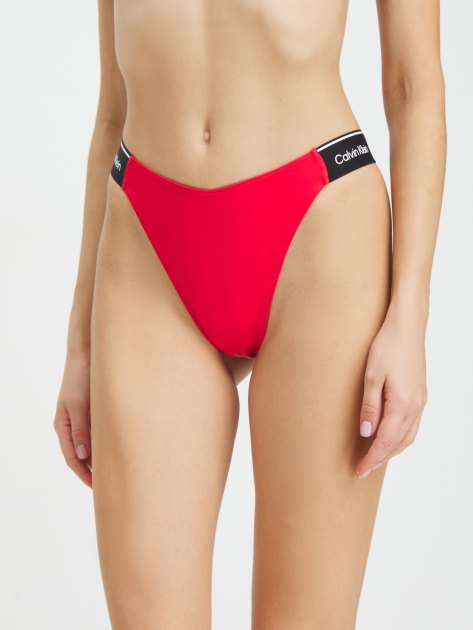 Bikini calvin klein rouge discount