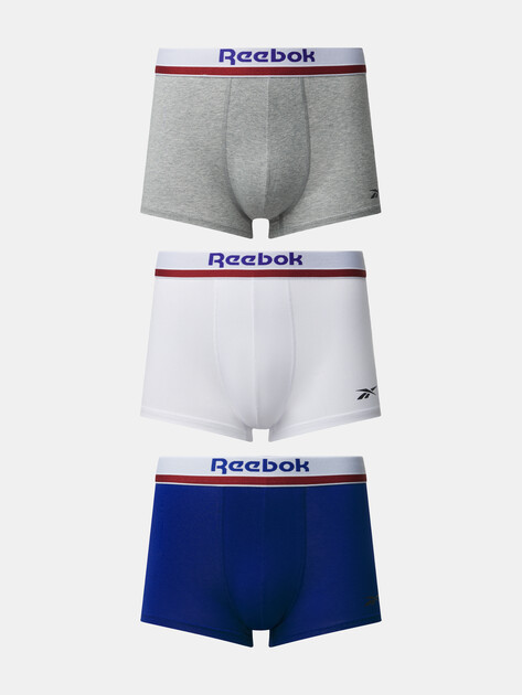 Мужские трусы 3 шт. REEBOK Mens RBK Trunks JAZIEL 3PK, Артикул U515063S, мультицвет | 4282731. Ракурс 1