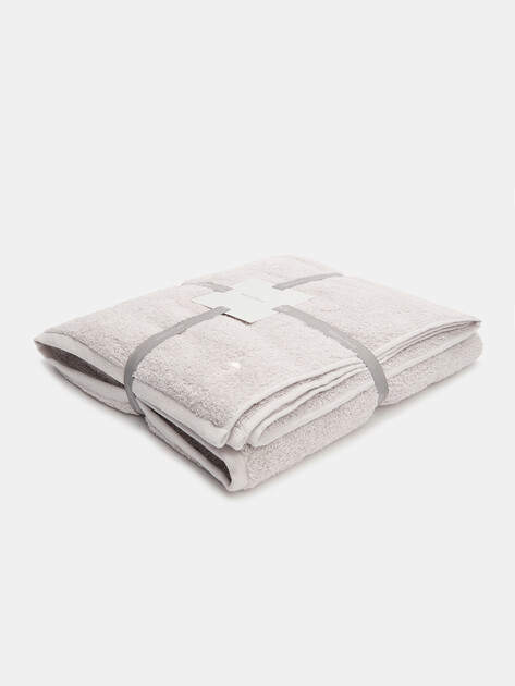 Махровое полотенце 100x150 MAISON DAVID, Артикул Charlotte 100x150 cm, фиолетово-серый | 4285143. Ракурс 1