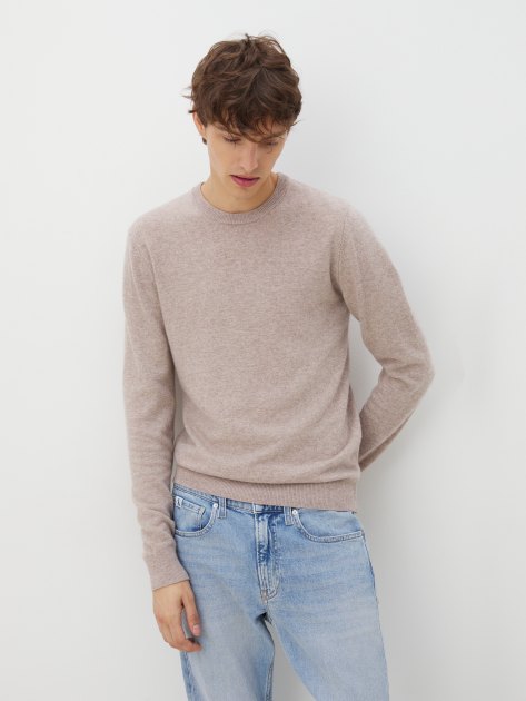 Мужской джемпер MAISON DAVID, Артикул SY-02, серо-бежевый | 4286269. Ракурс 1
