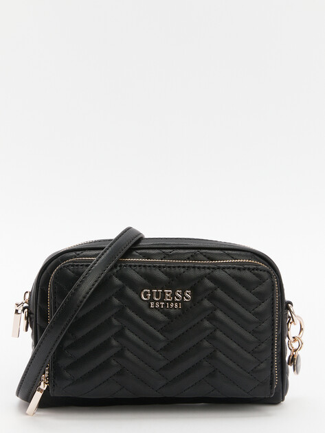 Кросс-боди GUESS ANNING CAMERA CROSSBODY, Артикул HWQG9508140, черный | 4286408. Ракурс 1