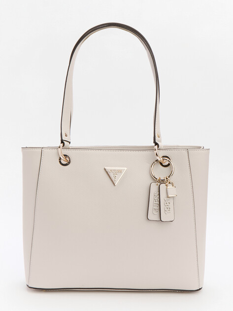 Женский тоут GUESS NOELLE TOTE, Артикул HWZG7879250, молочно-белый | 4286743. Ракурс 1