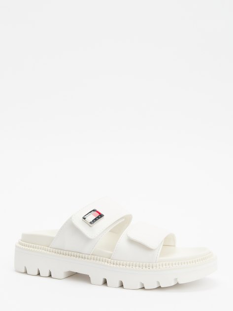 Женские шлепанцы TOMMY JEANS, Артикул EN0EN02560(K), белый | 4287193. Ракурс 1 Женские шлепанцы TOMMY JEANS, Артикул EN0EN02560(K), белый | 4287193. Ракурс 1