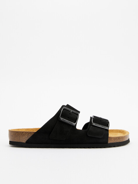 Мужские шлепанцы MARC O'POLO, Артикул 40328421101300, черный | 4287389. Ракурс 1