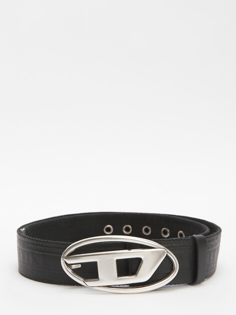 Мужской ремень DIESEL OVAL D LOGO, Артикул X10022, черный | 4288042. Ракурс 1 Мужской ремень DIESEL OVAL D LOGO, Артикул X10022, черный | 4288042. Ракурс 1