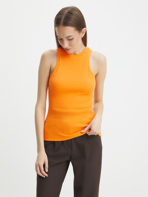 Женская майка MAISON DAVID JANE, Артикул JANE, оранжевый | 4288320. Ракурс 1