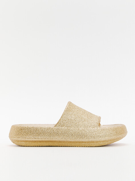 Женские сланцы TENDANCE, Артикул HV-2406021, золотой | 4293787. Ракурс 1