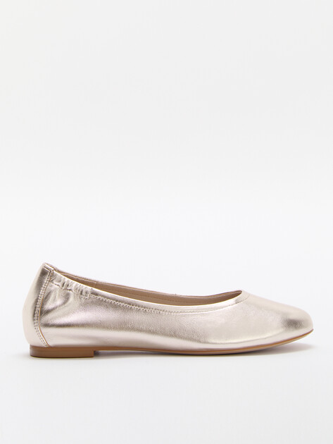 Балетки CAPRICE ELSA, Артикул 9-9-22111-44, золотой | 4294601. Ракурс 1
