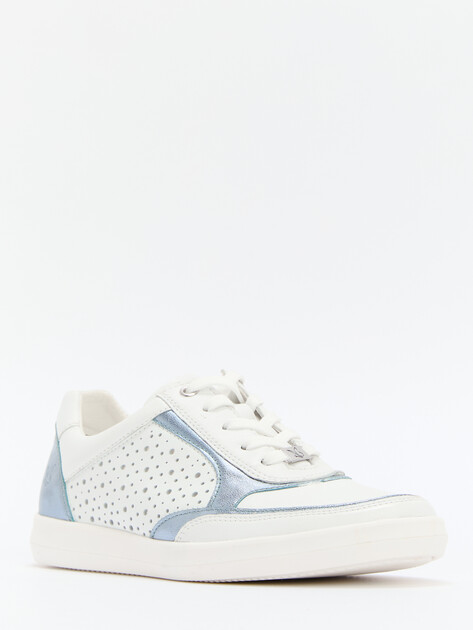 Женские кеды CAPRICE MANOU, Артикул 9-9-23708-44, белый | 4295505. Ракурс 1