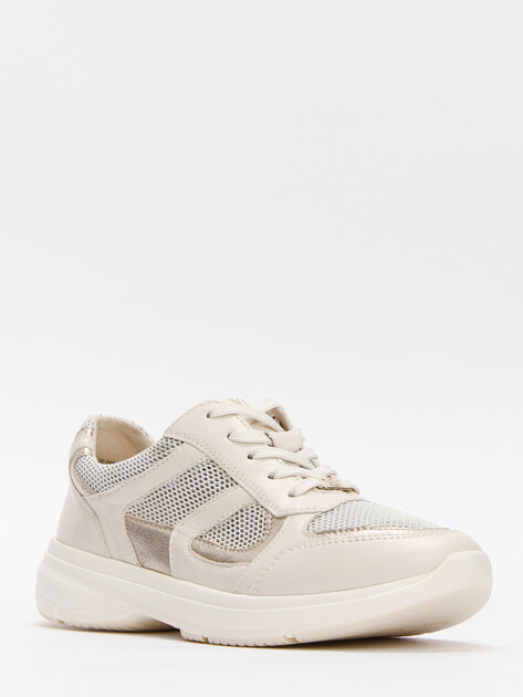 Женские кроссовки CAPRICE LEA, Артикул 9-9-23712-44, молочно-бежевый | 4295534. Ракурс 1