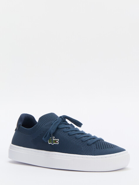 Мужские кеды LACOSTE LA PIQUEE 2.0 125 1 CMA, Артикул 749CMA0004, серо-синий | 4299703. Ракурс 1