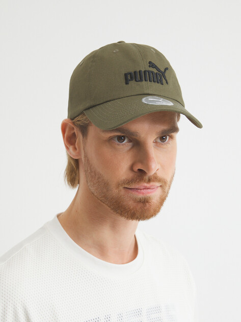Мужская бейсболка PUMA ESS NO.1 LOGO BB Cap, Артикул 025999, хаки | 4300844. Ракурс 1 Мужская бейсболка PUMA ESS NO.1 LOGO BB Cap, Артикул 025999, хаки | 4300844. Ракурс 1