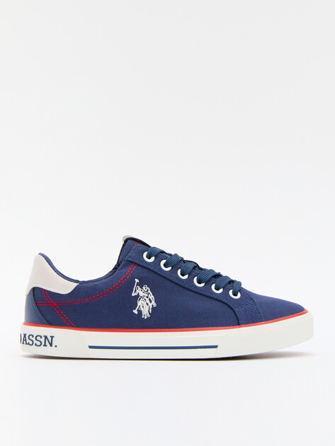 Женские кеды U.S.POLO ASSN. RACHEL GLB 5FX, Артикул 101937969, синий | 4302289. Ракурс 1