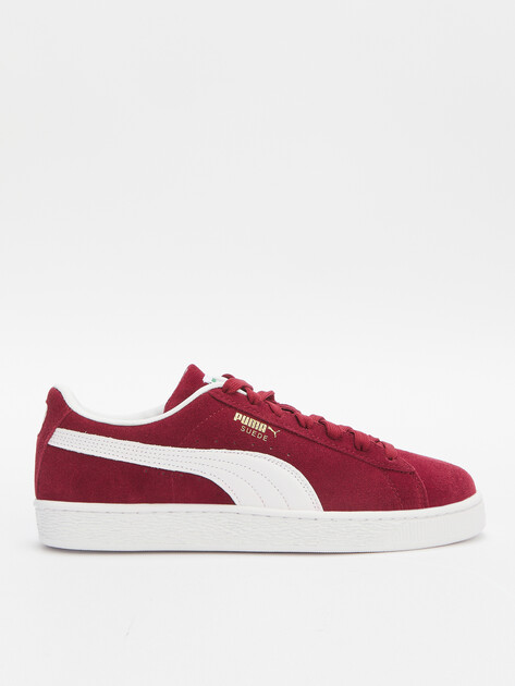 Кеды PUMA Suede Classic, Артикул 399781, вишневый | 4305766. Ракурс 1