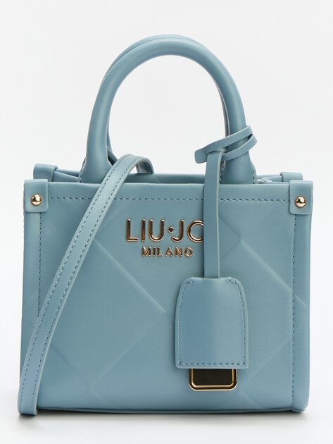 Женская сумка с ручками LIU∙JO, Артикул AA5102, серо-голубой | 4306251. Ракурс 1