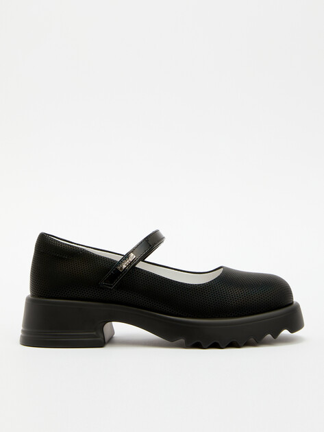 Детские туфли KAPIKA, Артикул 231882п-1, черный | 4306355. Ракурс 1