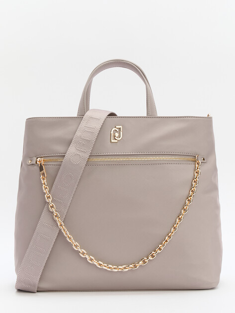 Женский тоут LIU∙JO, Артикул AA5181, бежево-серый | 4308589. Ракурс 1